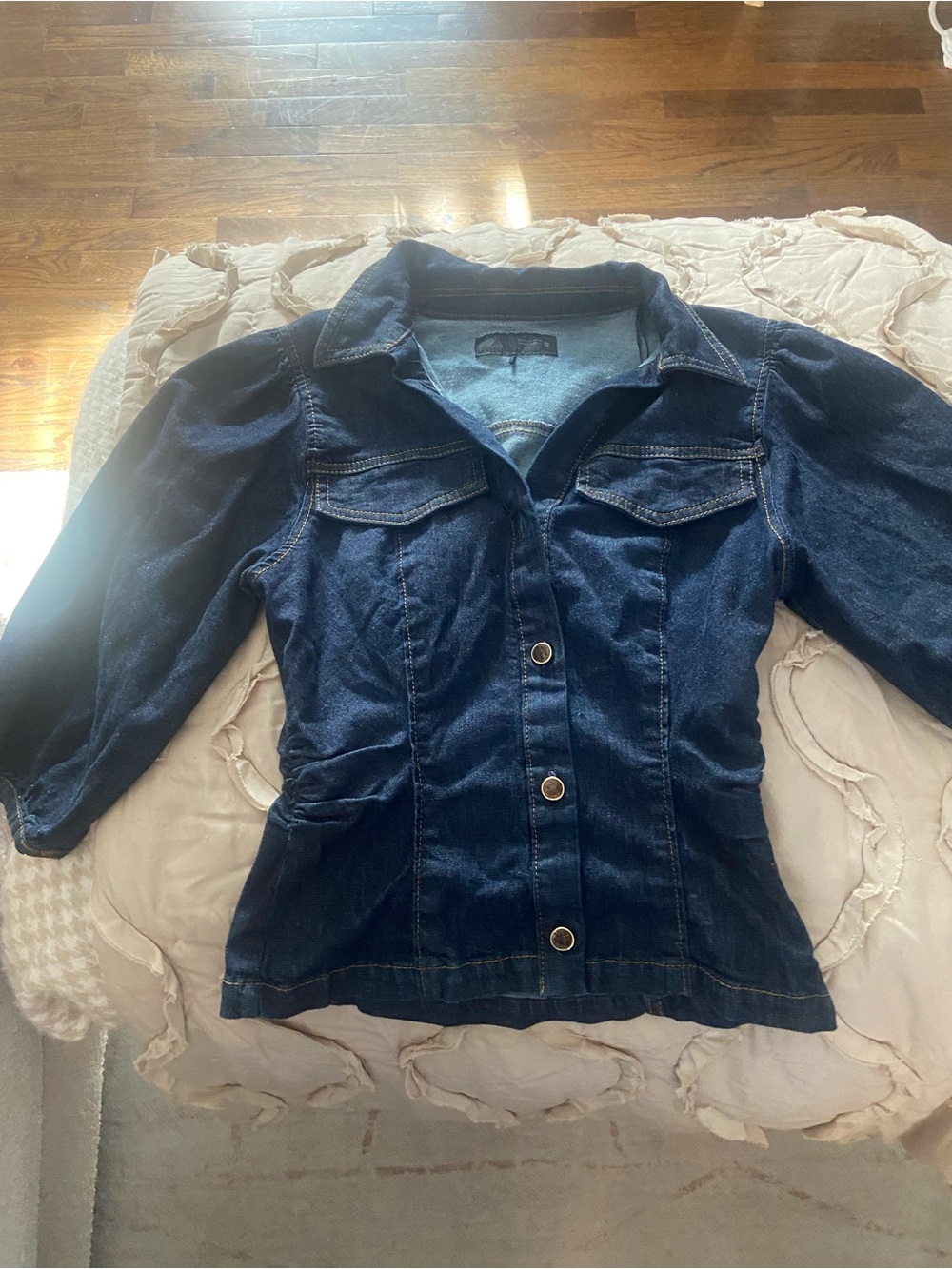 Zara Women's Denim shirt in Blue